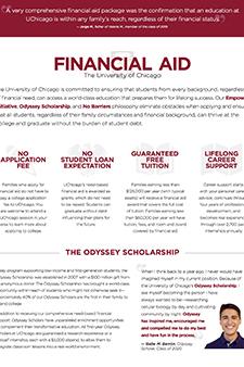 No barriers -- financial aid document