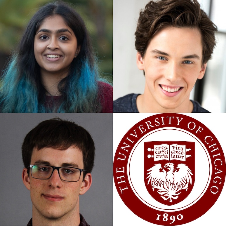 Three undergraduate Goldwater Scholarship recipients