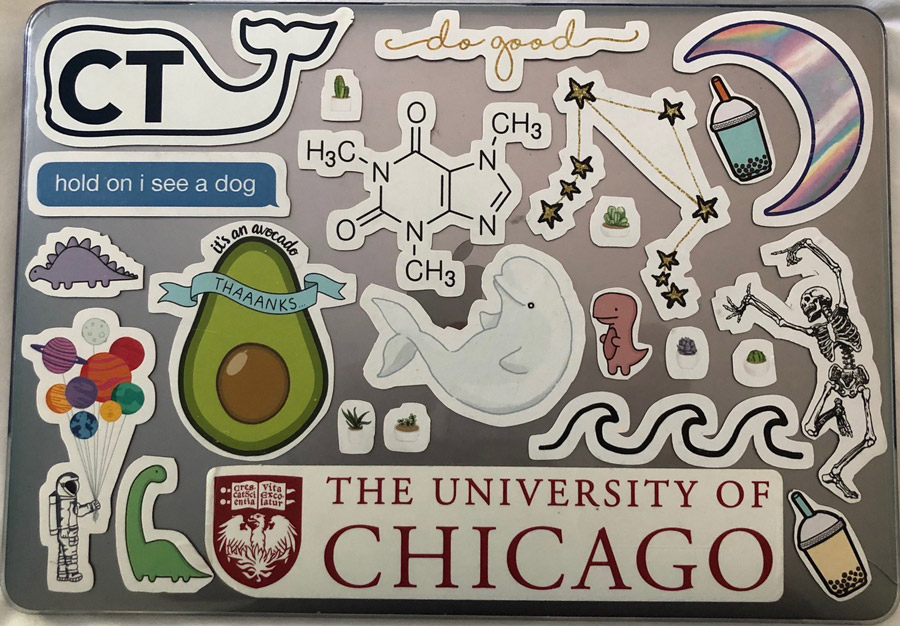 Laptop Stickers and What They Say About the UChicago Student | College Admissions