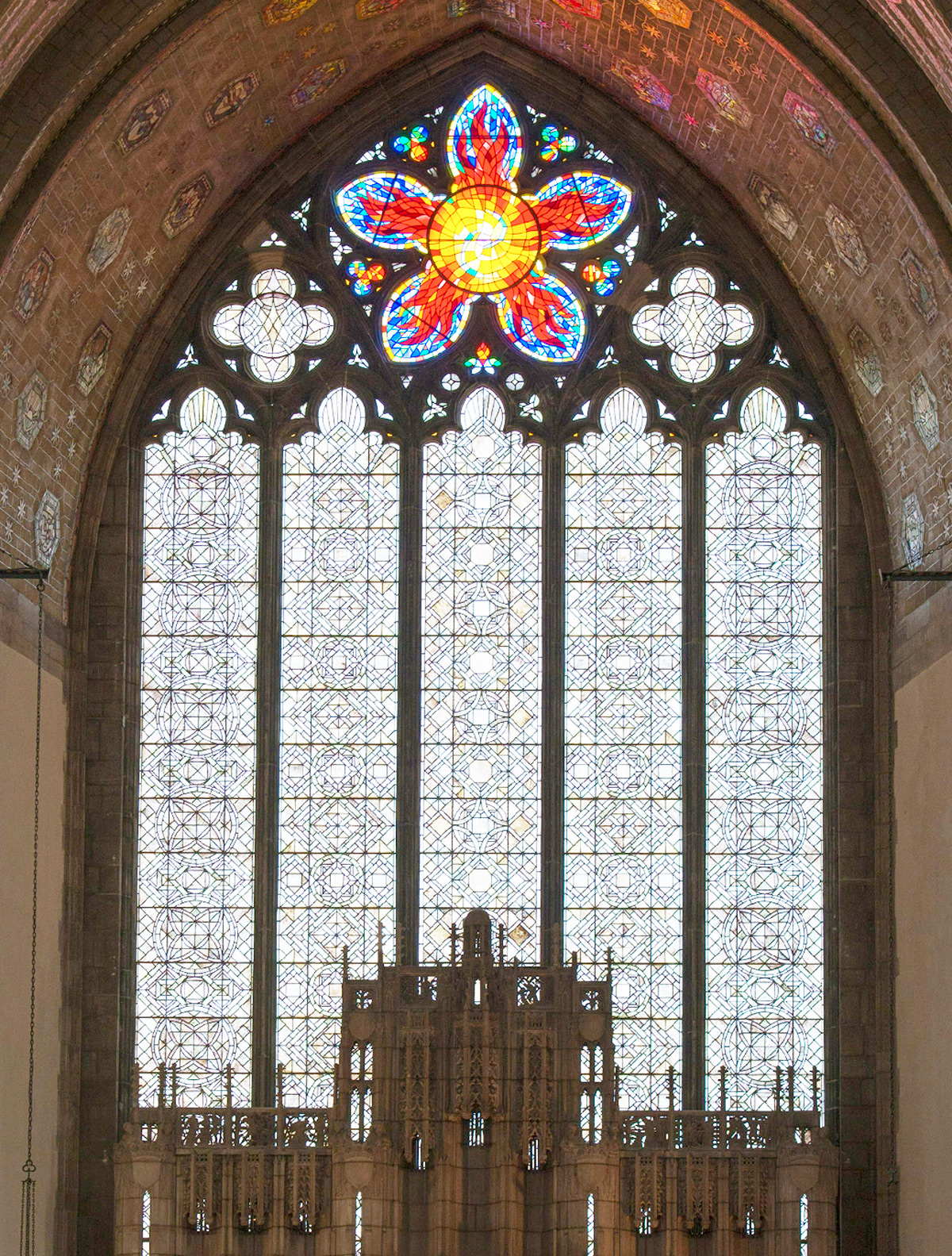 Rose Window at Rockefeller Chapel