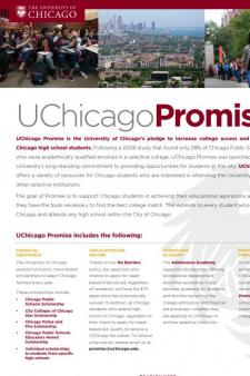 Chicago Area: UChicago Promise
