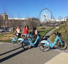 Taking a quick break at Navy Pier